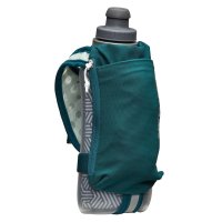 NATHAN SPORTS SpeedDraw 2 18oz Ins. Flask Deep Teal/Reflective Silver OSFA