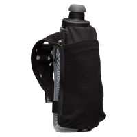 NATHAN SPORTS SpeedDraw 2 12oz Ins. Flask Black/Reflective Silver OSFA