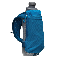 NATHAN SPORTS SpeedDraw 2 12oz Ins. Flask Deep Blue/Reflective Silver OSFA