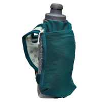 NATHAN SPORTS SpeedDraw 2 12oz Ins. Flask Deep Teal/Reflective Silver OSFA