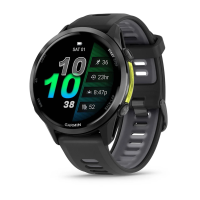 GARMIN Forerunner 970 Carbon Gray DLC Titanium Black Case GPS Running Watch with Black/Translucent Whitestone Band