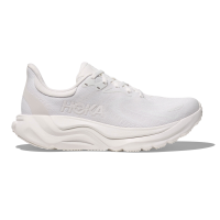 HOKA Women's Arahi 8 Wide White/White Running Shoes