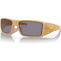 OAKLEY Heliostat Matte Stone Desert Tan Frame/Prizm Gray Polar Lenses Sunglasses (OO9231-1761)