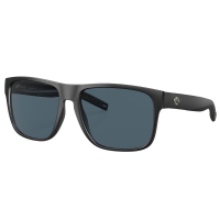COSTA DEL MAR Men's Spearo XL Matte Black/Gray Polarized Sunglasses 06S9013-90130659