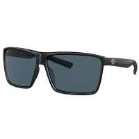 COSTA DEL MAR Men's Rincon Black/Gray Polarized Sunglasses 06S9018-90183863