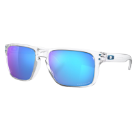 OAKLEY Holbrook XL Sunglasses with Polished Clear Frame and Prizm Sapphire Polarized Lens OO9417-0759
