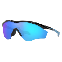 OAKLEY M2 Frame XL Sunglasses with Polished Black Frame and Prizm Sapphire Lens OO9343-2145