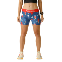 CHICKNLEGS Women's USA Popsicles 3" Compression Shorts