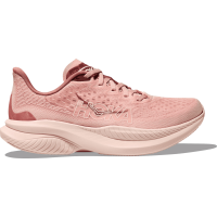 HOKA Women's Mach 6 Wide Rose Latte/Blush Shoes