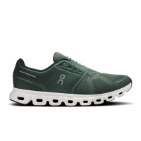 ON FOOTWEAR Men's Cloud 6 Olive/Evergreen Running Shoes