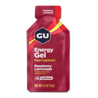 GU ENERGY Original Sports Nutrition Raspberry Lemonade Energy Gel, 24ct Box (124912)