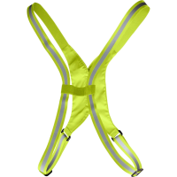 NATHAN SPORTS Hypernight Reflective Lite Safety Yellow OSFM Vest (NS60320-40046-OSFM)