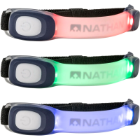 NATHAN SPORTS LightBender Mini R Blue Nights White Armband (NS5061-0401-00)