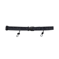 NATHAN SPORTS Race Number Nutrition Charcoal/Black Waist Belt (NS10080-80017-OSFM)