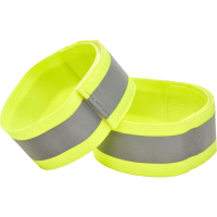 NATHAN SPORTS Hypernight Safety Yellow OSFM Reflective Straps (NS60340-40046-OSFM)
