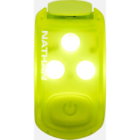 NATHAN SPORTS StrobeLight 2 Safety Yellow OSFM Light Clip (NS60560-40046-OSFM)