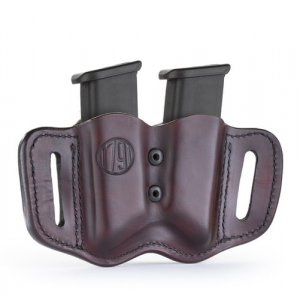 MAG F - Double Mag Carrier for Metal and Polymer Double-Stack Magazines - Signature Brown