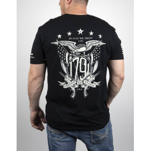 1791 Eagle Gunleather T-shirt - L - Black