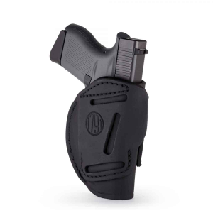 3-Way Multi-Fit OWB Concealment Holster Size 1 - Stealth Black - Ambidextrous