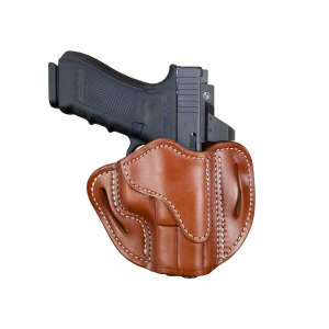Optic Ready BH2.1 - Open Top Multi-Fit Belt Holster 2.1 - Right - Classic Brown