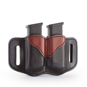 MAG 2.2 - Double Mag Carrier for Double Stack Mags - Brown on Black