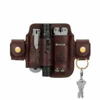 Action-Snap with Large Flex Loop: for Large/XL Multitools - BURGUNDY