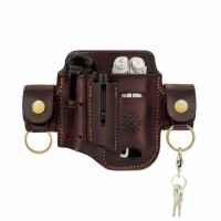 Action-Snap with Small Flex Loop: for Medium Multitools - BURGUNDY