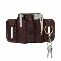 Mini Easy-Slide with Medium Flex Loop: for Small Multitools - BURGUNDY