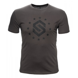 Scentlok Star T-Shirt-Charcoal-MD