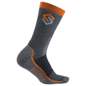 SCENTLOK Midweight Merino Crew Sock - Charcoal