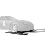 8" Trailer Ramp Set, 6.3 Degree Approach Angle; Designed for Trailer Loading