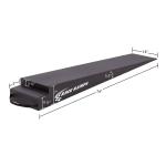 7" Trailer Ramp Set, 5.5 Degree Approach Angle; Designed for Trailer Loading