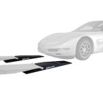 Garage Service Ramp Set, 7 Degree Approach Angle