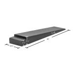 42.5" Long Towing Ramp Set, 5.2 Degree Approach Angle, Built for Sports Cars