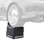 10" Wheel Cribs Set, Adjustable 2 Pieces, Made in USA, Extra Grip Bottom