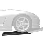 4" Cutout Rack Ramp Set, 8.8 Degree Approach Angle