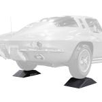 12" ATV and UTV Show Ramp, Set of 2, Car Display Ramps