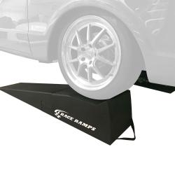 10" Low Profile Ramp Set, Adjustable 2 Pieces, 10.8 Approach Angle, High Denisty Non Slip Foam