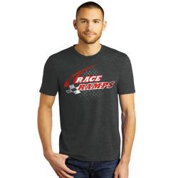 Race Ramps Checker Logo Men's Short Sleeve Crew Neck T-Shirt - Large