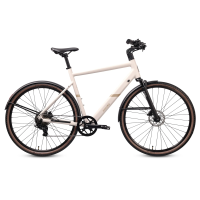 Roadster v3 (Frame Type: Large, Variant: Chain + Suspension, Color: White Gold)