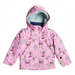 Roxy Mini Jetty Jacket Toddler Girls | Multi Pink | Size 3