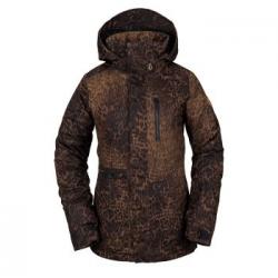 Volcom Shelter 3D Stretch Jacket | Multi Brown | Size Small