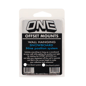 ONE Snowboard Offset Wall Mount System | Christy Sports