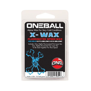 ONE X-Wax Snowboard Wax | Lt Blue | Christy Sports