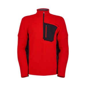 Spyder Bandit Half Zip Fleece Sweater Mens | Red | X-Large | Christy Sports