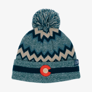 Aksels Colorado Zig Zag Beanie | Teal | Christy Sports