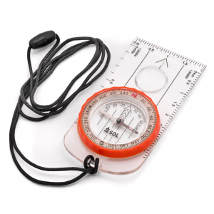 Adventure Medical SOL Deluxe Map Compass | Multi White | Christy Sports