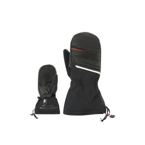 Lenz Heat Glove 6.0 Finger Cap Mittens Unisex | Black | Large | Christy Sports