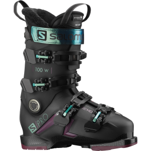 Salomon S/Pro 100 GW Ski Boots Womens | Multi Purple | 24.5 | Christy Sports