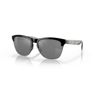 Oakley Frogskins Lite High Resolution Sunglasses + Prizm Black Lenses | Black | Christy Sports